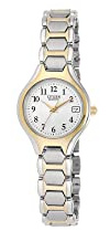 Citizen Quartz Womens Watch, Stainless Steel, Classic, Two-Tone (Model: EU2254-51A)