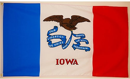 Everflag Flagge 90 x 150 : Iowa
