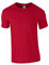 GILDANHerren T-Shirt, Rouge - Rouge cerise, M