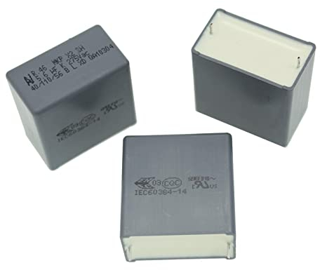 Arcotronics MKP 5x Entstörkondensator für LED Lampen 5,6µF | 275V AC Spannung X2 Kondensator gegen Flackern | LED Entstörer Kondensator 5600nF