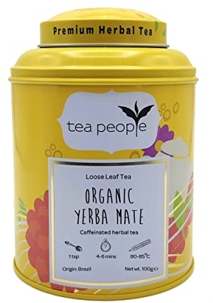 Tea People Organic Yerba Mate Loose Tea Caddy 100g