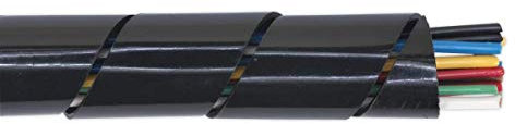 Sealey SWS2244 Spiral Wrap Cable Sleeving, 22-44mm, Multicoloured