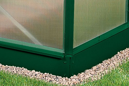 Vitavia Stahl-Fundament 5800, 12,5 cm für Gewächshäuser grün