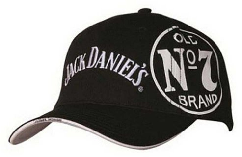 Jack Daniels Tried and True Baseballkappe, Schwarz (JD77-82)