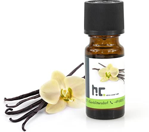 Höfer Chemie Duftöl Vanille 10 ml - Zusatz für Duftlampen Potpourri Diffuser Aromatherapie - Duft Ätherisches Öl