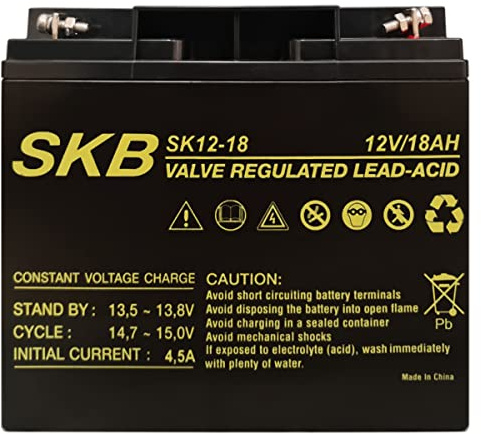 GBC, Batteria Al Piombo Ricaricabile Skb