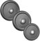POWER-XTREME Hantelscheibe | Gewichtsscheibe, 30/31mm, gummiert (1,25kg)