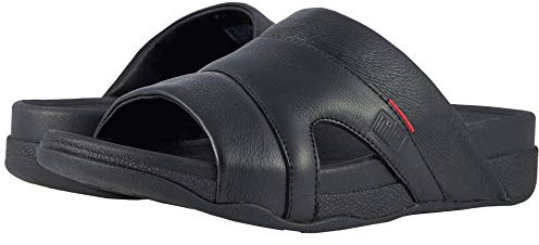 Fitflop freeway pool slide in leather