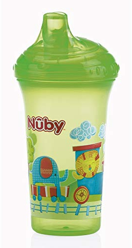 Nûby ID10366GREEN - Tazza antigoccia
