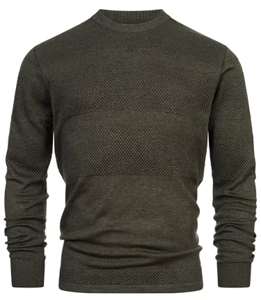 KRONSTADT Hannes Strickpullover, Grün, XL