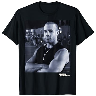 Fast & Furious Dominic Arms Crossed Portrait T-Shirt