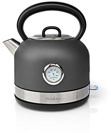 NEDIS | 1,7 L | Rotation à 360° | Gris