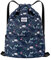 HAWEE Impermeable Casual Mochila con Cordón Grande Deporte Bolso de Gimnasia Mochila de Cuerda Unisex para Mujer Hombre Vida Cotidiana Aire Libre Yoga Escuela Playa Nadar