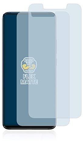 BROTECT Full-Cover Schutzfolie Matt für Huawei Mate 20 Pro (2 Stück) - Full-Screen Displayschutz-Folie, 3D Curved, Anti-Reflexion