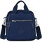 Estwell Schultertasche Damen Wasserdicht Nylon Kleiner Rucksack Mode Handtasche Mädchen Schulrucksäcke Multifunktion Umhängetasche für Reise Schule Einkauf, Dunkelblau