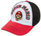 Nintendo Super Mario Herren Baseball Cap Mütze Rot-Schwarz