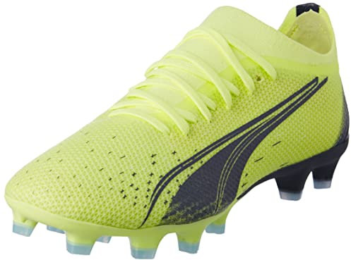 PUMA Ultra Match FG/AG Wn's, Scarpe da Calcio Donna, Fizzy Light-Parisian Night-Blue Glimmer, 38 EU