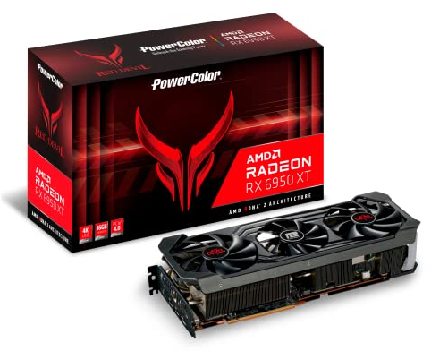 Powercolor Red Devil AMD Radeon RX 6950 XT Graphics Card with 16GB GDDR6 Memory