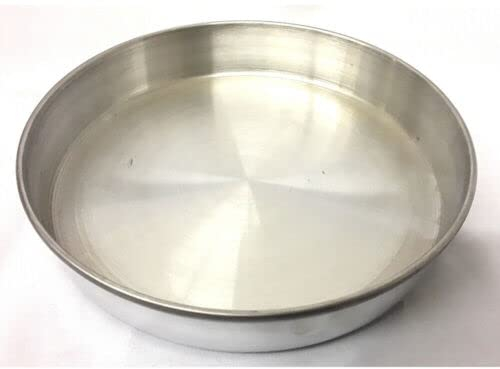 Non-Stick Heavy Duty Aluminium Pizza Baking Tray - 2 Inch Deep Design for Larger Pizzas and Deeper Crusts - Available in 8,9,10,12,14 and 16-Inch Sizes to Fit Any Oven (16inch)