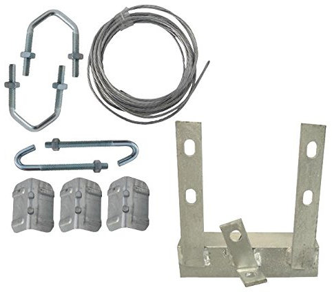 Lashing KIT with Bracket, Aerials/Antennas/Dishes Antenna Mounting Kits Aerial/Satellite Equipment, Qty X 1