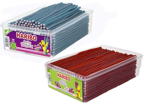 Balla Stixx Pasta 2er 3er 4er Diverse Sets Mischpaket Grosspackung Büro Box (Balla Kirsch/Himbeere & 1 HLKauf-Block)