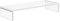 HOMCOM Supporto per Monitor in Acrilico, 57x19x11.5cm, Trasparente