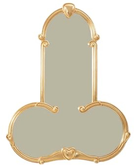 Seletti Specchio Liberty Man cm 55X41X3 17067