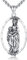YEESIA Jungfrau Maria Halskette für Frauen 925 Sterling Silber Mary Miraculous Medal Our Lady Of Guadalupe Anhänger Halskette Religiöser Schmuck Geschenke