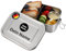 designfabrikmueller Personalisierte Lunchbox aus Edelstahl mit Namen,Text und Motiv gelasert – über 100 verschiedene Motive – inkl. Abtrennung, Auslaufsicher, Brotdose – Geschenkidee Kinder (800ml)