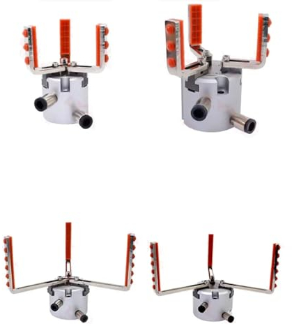 Pneumatische Greifer-Fingerzylinder-Parallelklemmen MHS3-25D (Farbe: 12)