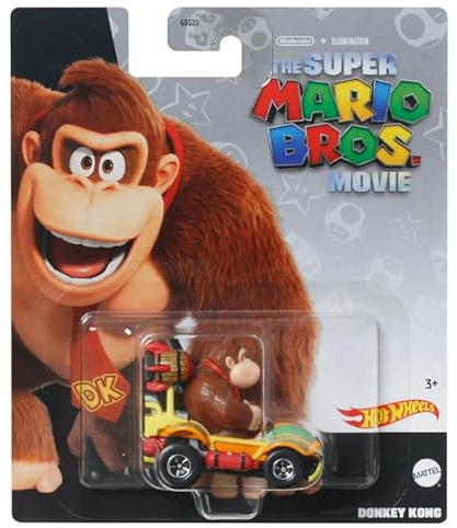 Hot Wheels The Super Mario Bros. Movie Donkey Kong Kart, Maßstab 1:64