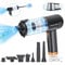 ofottofo Aspiradora Auto Potente, 15000PA Piccolo Aspirabriciole Senza Fili, Mini Aspirapolvere Portatile Ricaricabile Para Sofás, Peli Animali, Camping con Display LED 2 Velocidades