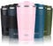 HASAGEI Travel Mug, Insulated Coffee Cup with Leakproof Lid - Vacuum Insulation Stainless Steel for Hot and Cold Water Coffee and Tea 510ml/380ml (Pink, 380ml)