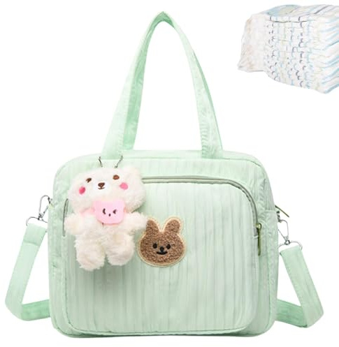 Wickeltasche, Wickeltasche, großer Korb für Kindergarten, Handtasche mit