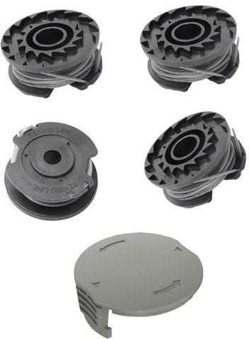5 Pack for Bosch Strimmer Wire Replacement Spool and Line Compatible with Art 23 SL 26 SL, Easy Grass Cut 18 23 26, 18-230,18-260 Strimmer Spool Replacement, Grass Trimmer F016800569,4xz