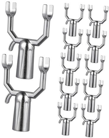 ibasenice 16pièces Supports pour Branches Arbre Alliage Tuteurs pour Tronc de Branches Étai pour Outil de Redressement Fournitures de Jardinage Support pour Tronc de Bonsaï