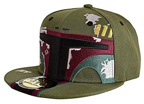 Elbenwald Snapback Cap - Verschiedene Motive wie Batman, Star Wars Druckknopfverschluss Mehrfarbig (DE/NL/SE/PL, Alphanumerisch, Einheitsgröße, Star Wars)