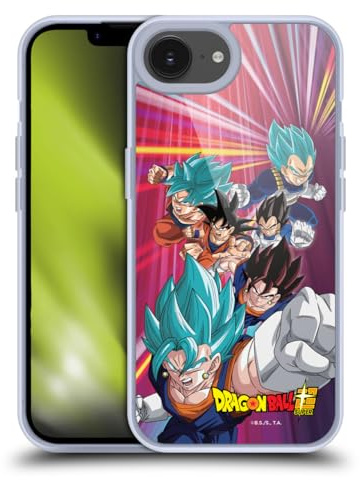 Head Case Designs Offizielle Dragon Ball Super Vegito Future Trunks Arc Charaktere Gelhülle [Militärischer Schutzgrad] Kompatibel Mit Apple iPhone 16e Und Kompatibel Mit MagSafe