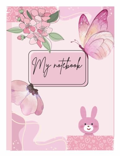 Cute pink notebook: A Cute Aesthetic Notebook for Journaling, School Notes, Daily Writing & Creative Thoughts