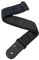 Planet Waves Woven Guitar Strap - Black Satin