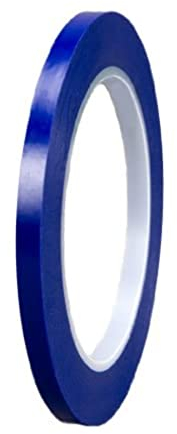3M 471 Hochwertiges Weich-PVC-Klebeband, 9.5 mm x 33 m, Blau