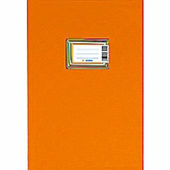 Heftschoner Plastik A4 Orange 7444 Liefermenge = 25