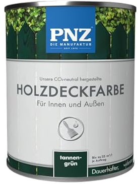 PNZ Holzdeckfarbe, Gebinde:2.5L, Farbe:tannengrün