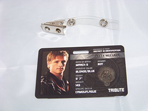 Die Tribute von Panem , Hunger Games , Peeta Mellark , ID - Karte , ID Badge