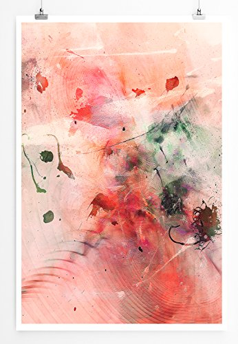 Coco Mademoiselle - modernes abstraktes Bild Sinus Art - Bilder, Poster und Kunstdrucke