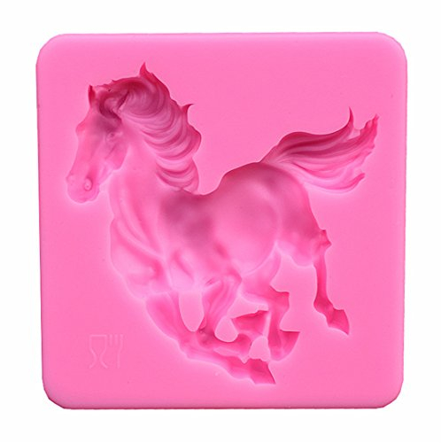 Pferde-Fondant-Kuchen-Backformen, Pferdeformen, Silikon, Schokoladenform, Kuchendekoration, Werkzeuge