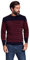 Armor Lux Herren Gestreifter Matrosenpullover Molène aus Wolle Pullover, Mehrfarbig (I78 Navi/Chili Red I78 Navie/Chili Red), Medium