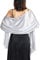Petalum Elegant Braut Schal Stola Schal für Kleider, Hochzeit Party Retro Umschlagtücher Leicht Weich Schal Wraps