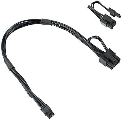 iHaospace Mini 6 Pin to 8 Pin PCI Express Video Card Power Adapter Cable for Mac Pro