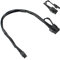 iHaospace Mini 6 Pin to 8 Pin PCI Express Video Card Power Adapter Cable for Mac Pro